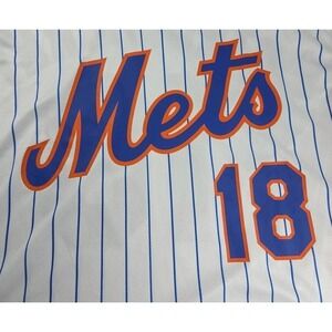 Darryl Strawberry #18 New York Mets SGA‎ Jersey Size LARGE